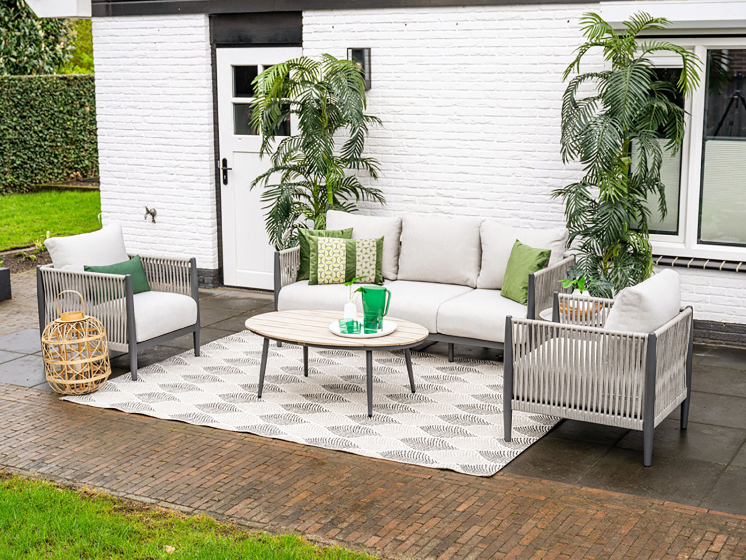 Lounge-Set Diamo 4-teilig