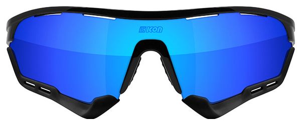 Lunettes SCICON Aerotech Noir / Multimirror Blue