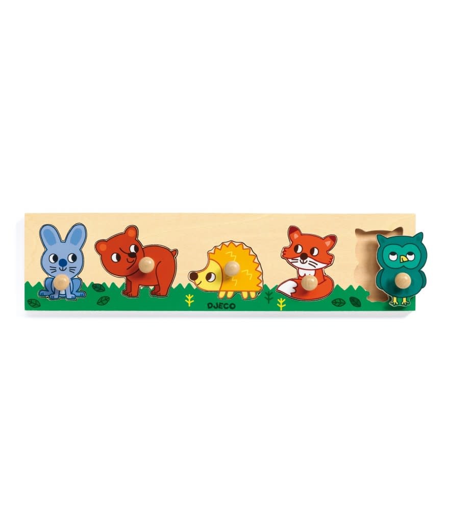 Djeco Djeco houten puzzel Forrest 'n Co dj01119