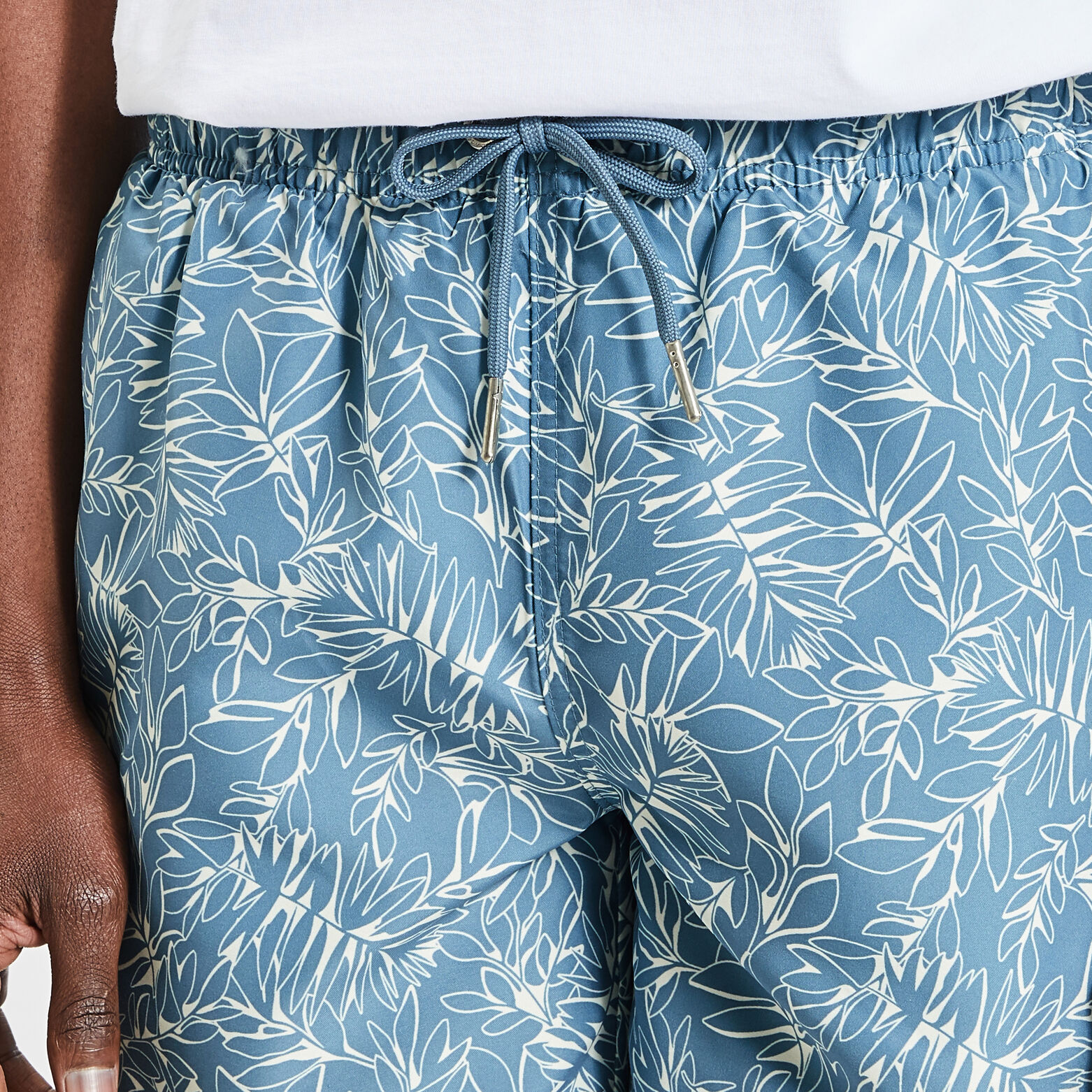 Maillot de bain imprimé Bleu
