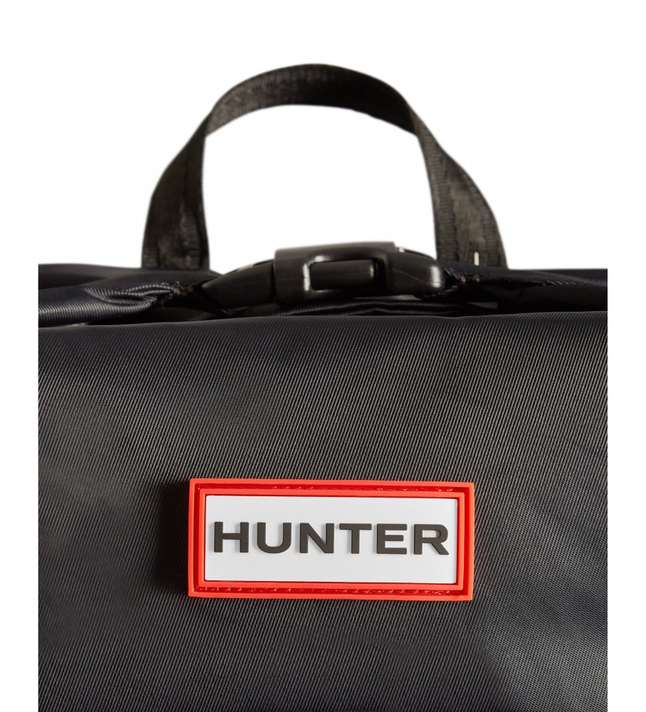 Mochila Hunter de nylon Pioneer Topclip preta