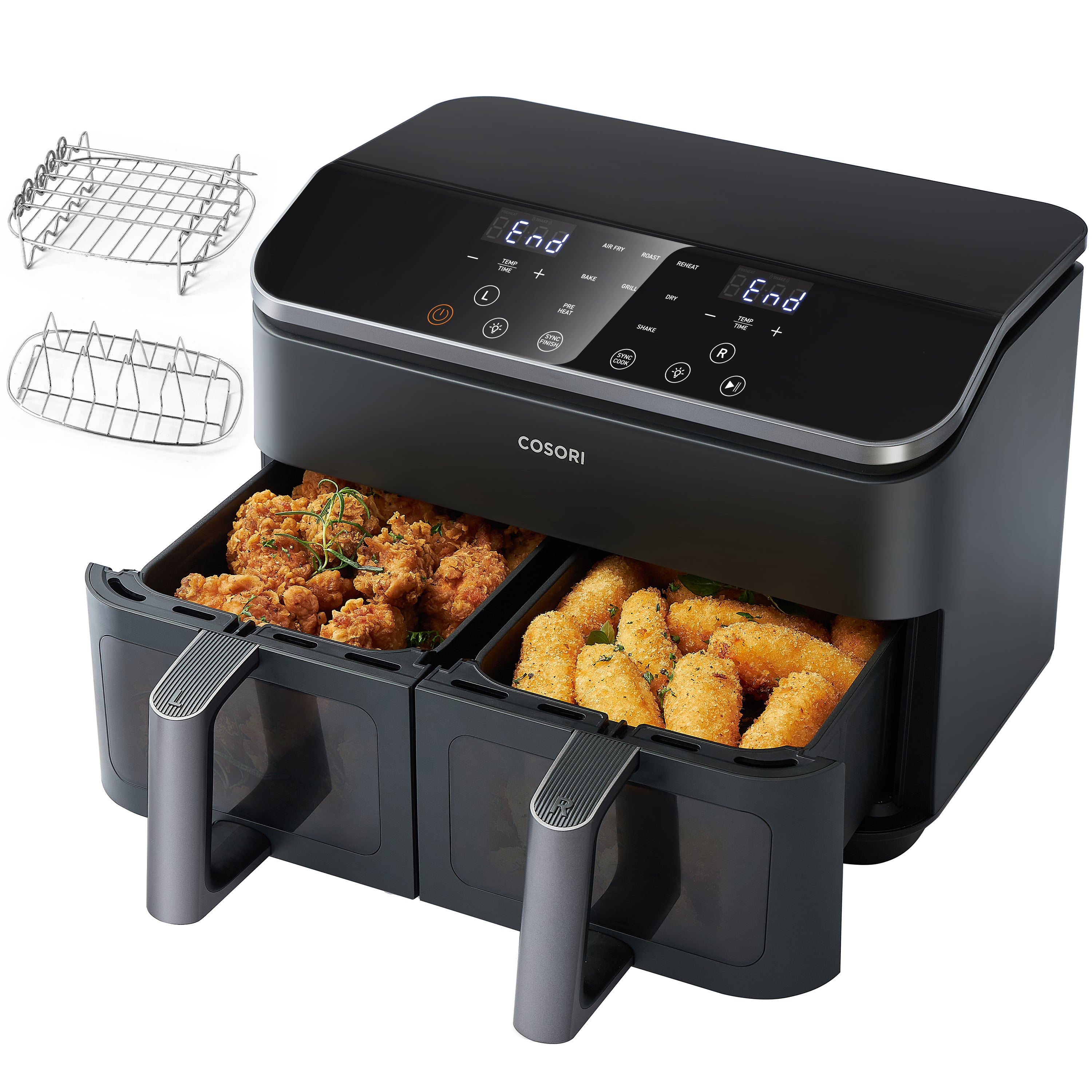 COSORI Dual Basket  8,5-Liter Heißluftfritteuse