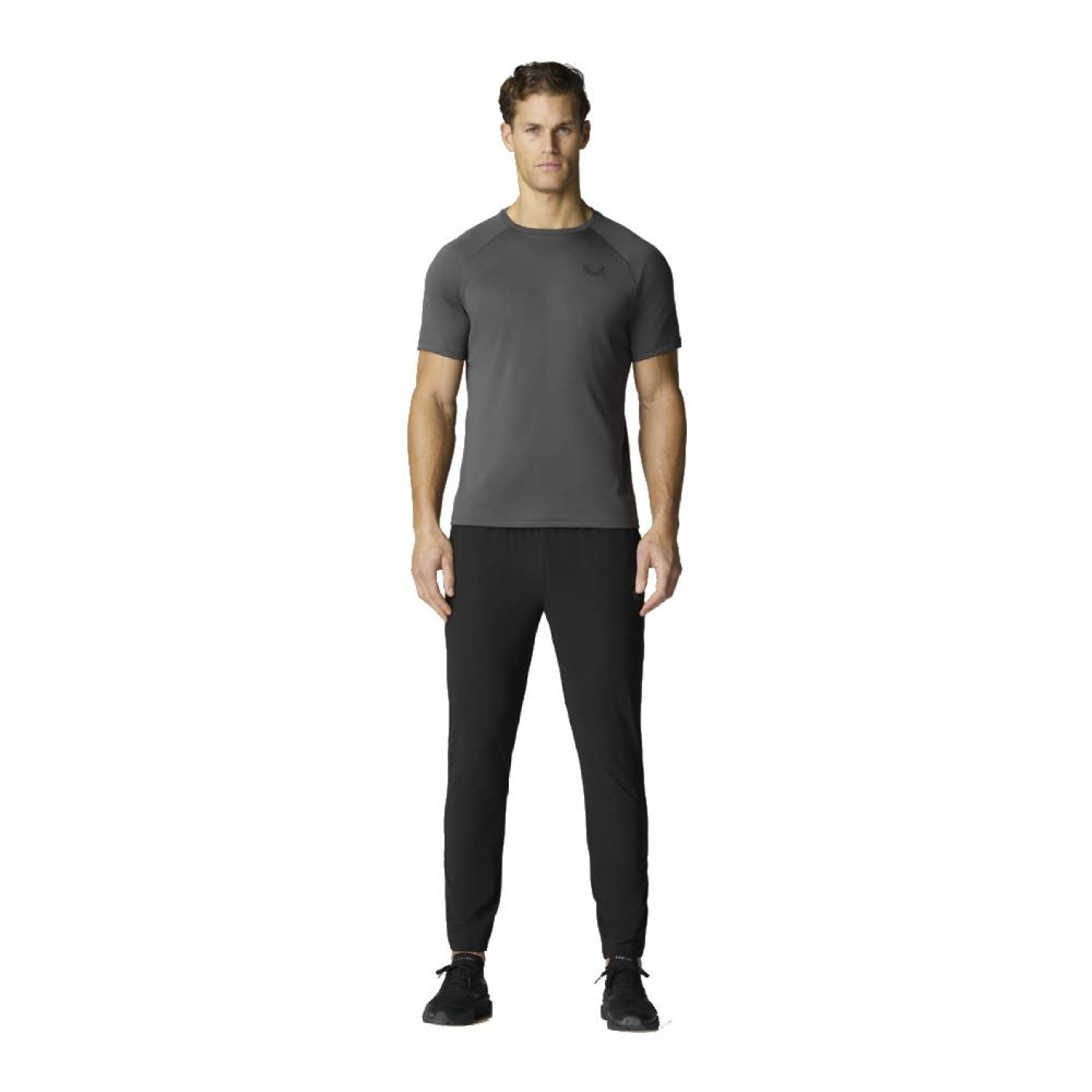 Castore Tech Trainingsbroek Zwart Donkergrijs