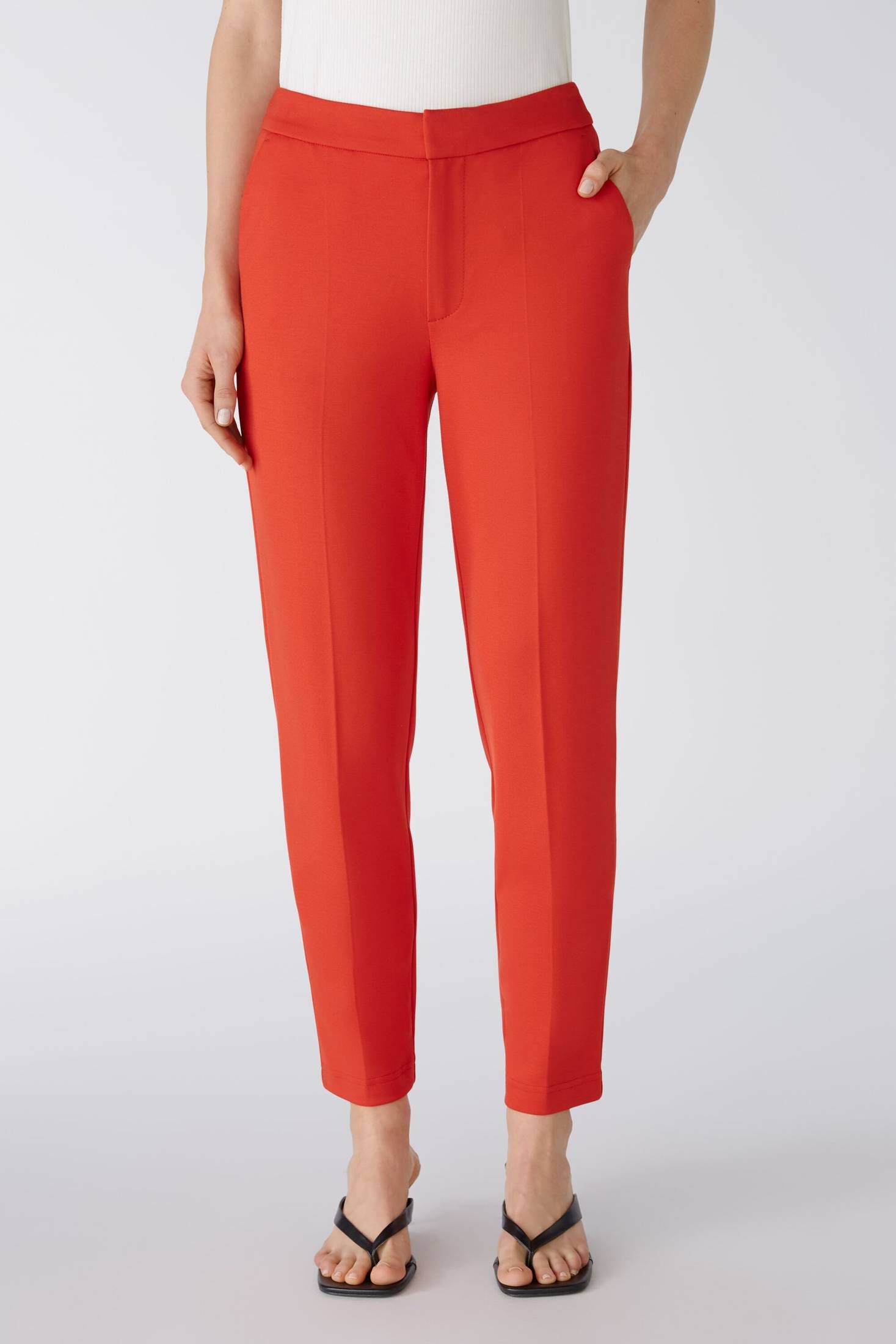 Oui| Damen Jerseyhose FEYLIA