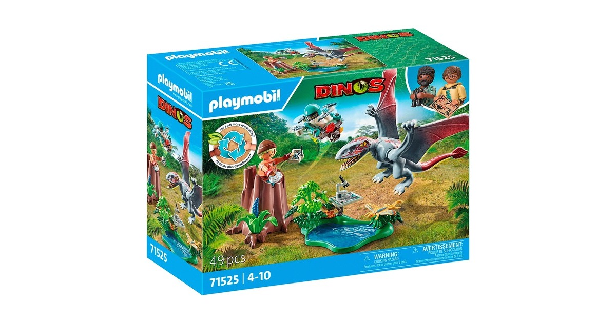 PLAYMOBILDinos - Observatiepost voor Dimorphodon Constructiespeelgoed  (71525)