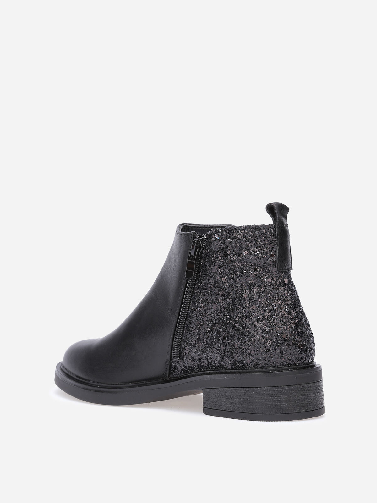 Chelsea en simili à paillettes- Noir