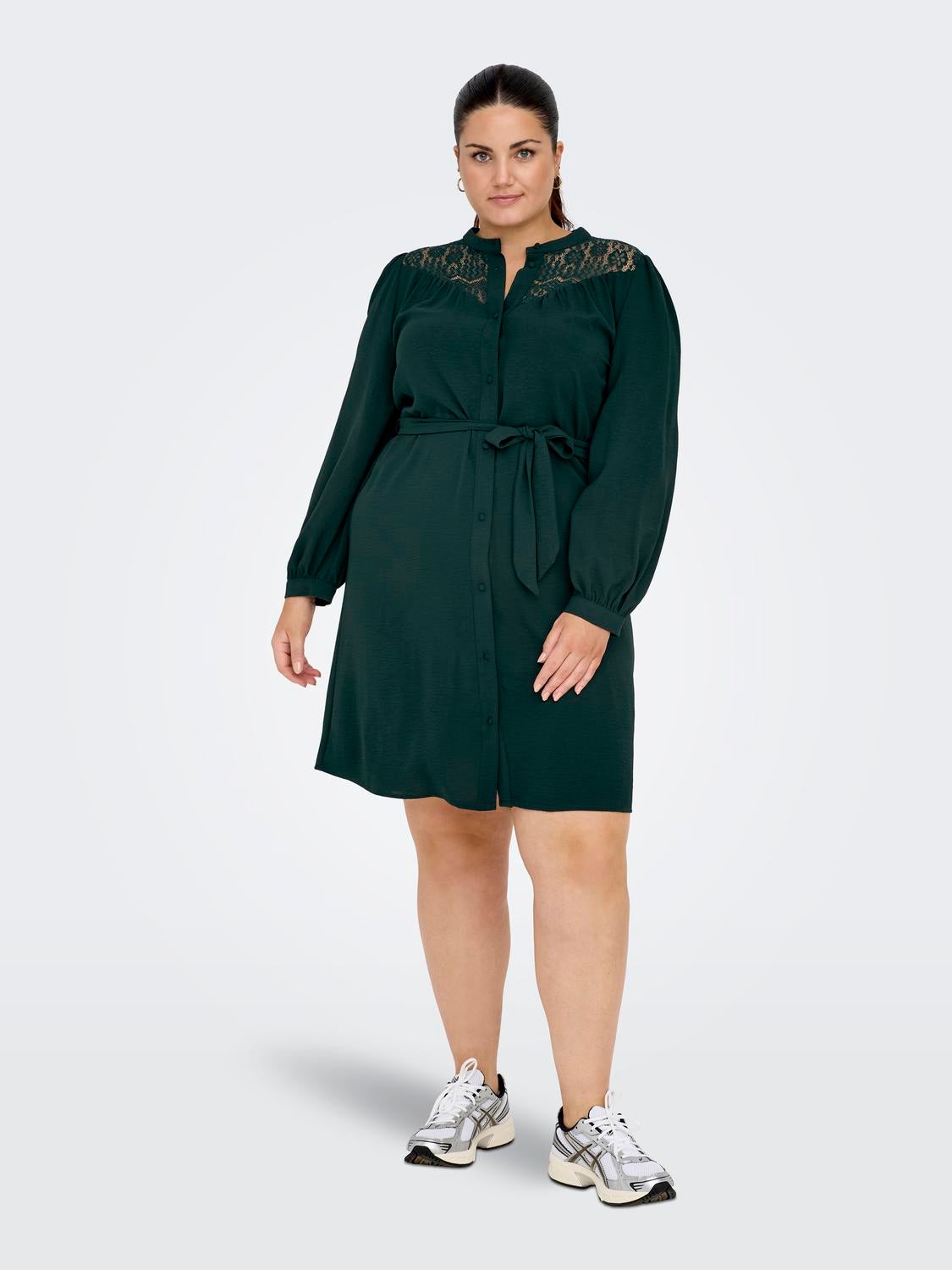 CARMETTE Langes Kleid Ponderosa Pine