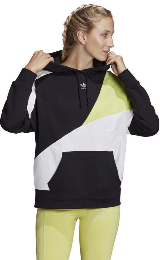 adidas Colorblock hættetrøje Sort