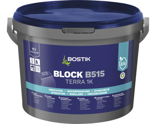 Bostik BLOCK B515 TERRA 1K+ dikke coating 12 l
