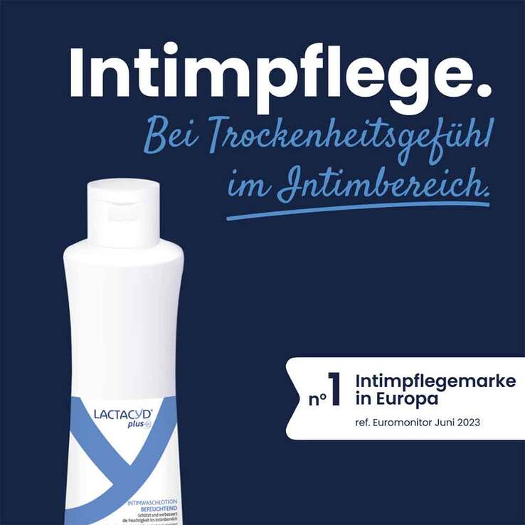 Lactacyd plus befeuchtend Intimwaschlotion, 250 ml