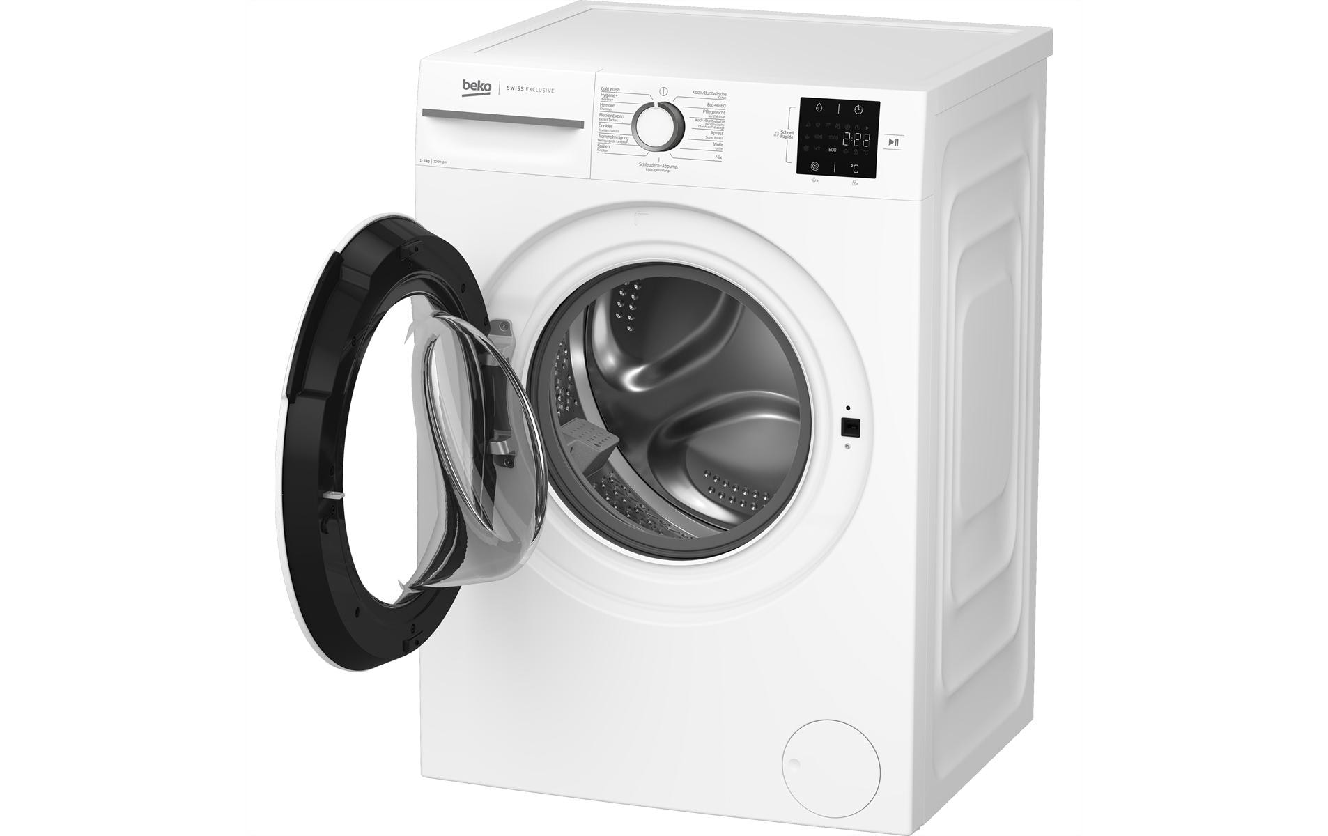 Waschmaschine WM105 Links<br>Frontloader mit Beladungskapazität von 9 kg