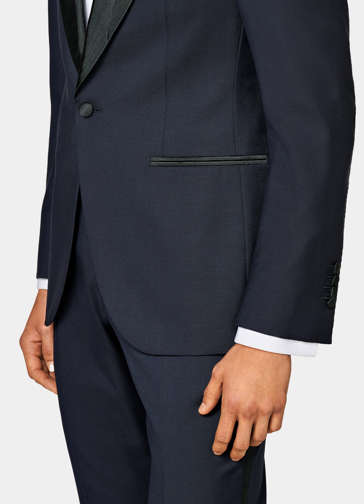 Veste de smoking Lazio coupe Tailored bleu marine
