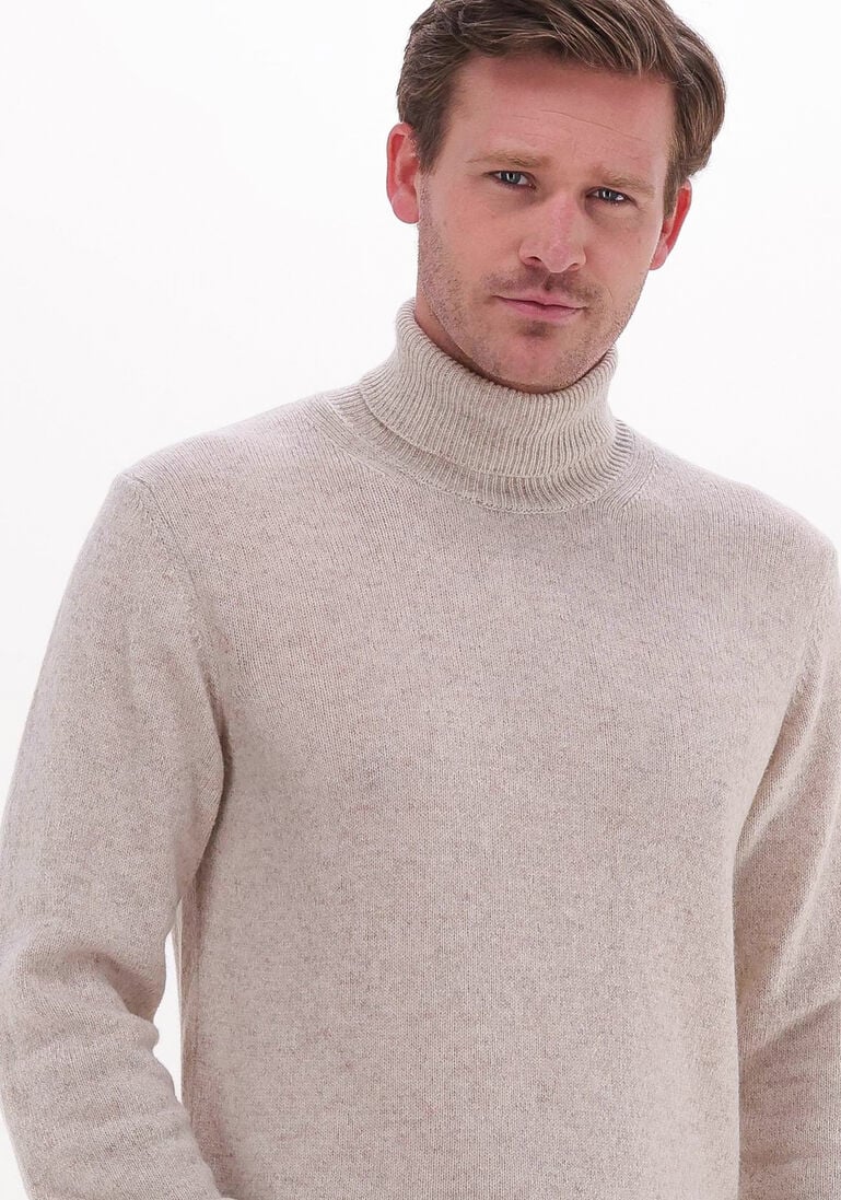 PROFUOMO beige profuomo coltrui pullover heavy roll neck