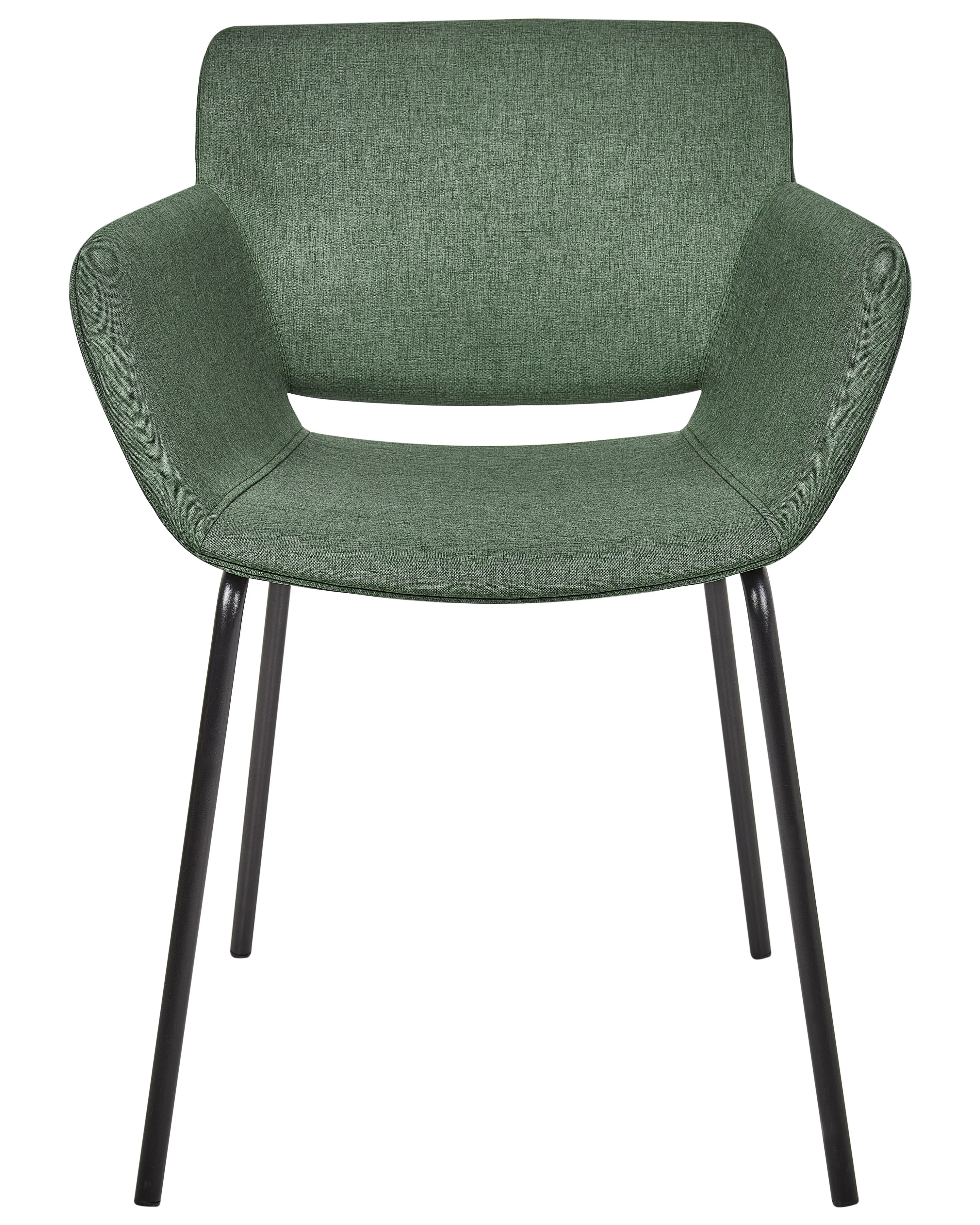 Set van 2 eetkamerstoelen AXTEL Groen