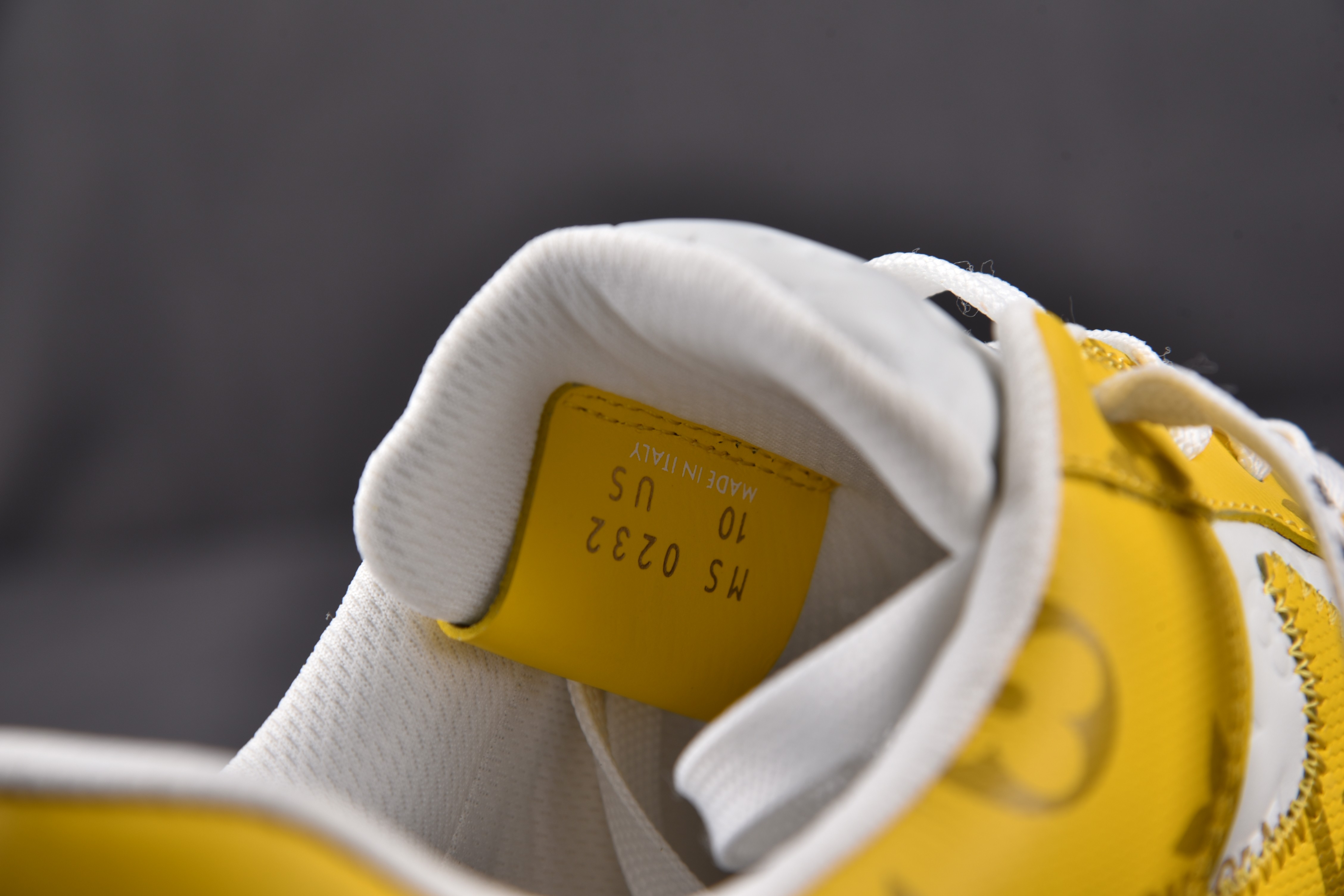 Nike Air Force 1 Low Louis Vuitton Royal Gray Yellow (Be careful about the size!!)