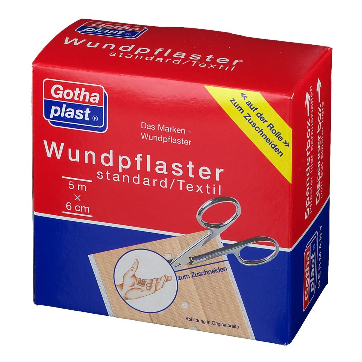 Gothaplast® Standard Pflaster 5 m x 6 cm