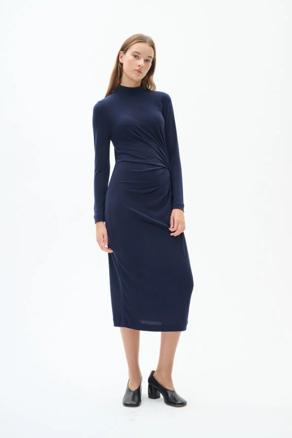 InWear SolanaIW LS Dress Stormy navy