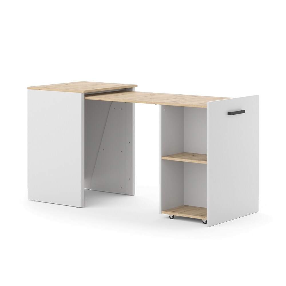 Vicco Schreibtisch Adam Greige Eiche 60 x 150,2 cm