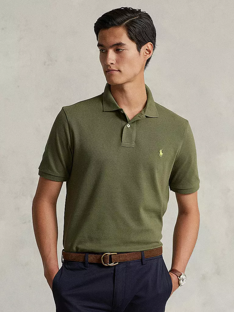 POLO RALPH LAUREN Poloshirt Slim Fit olive