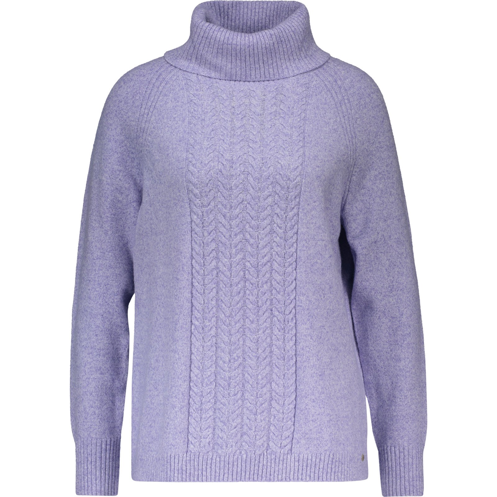 Olsen Damen-Rollkragenpulli Ripp
