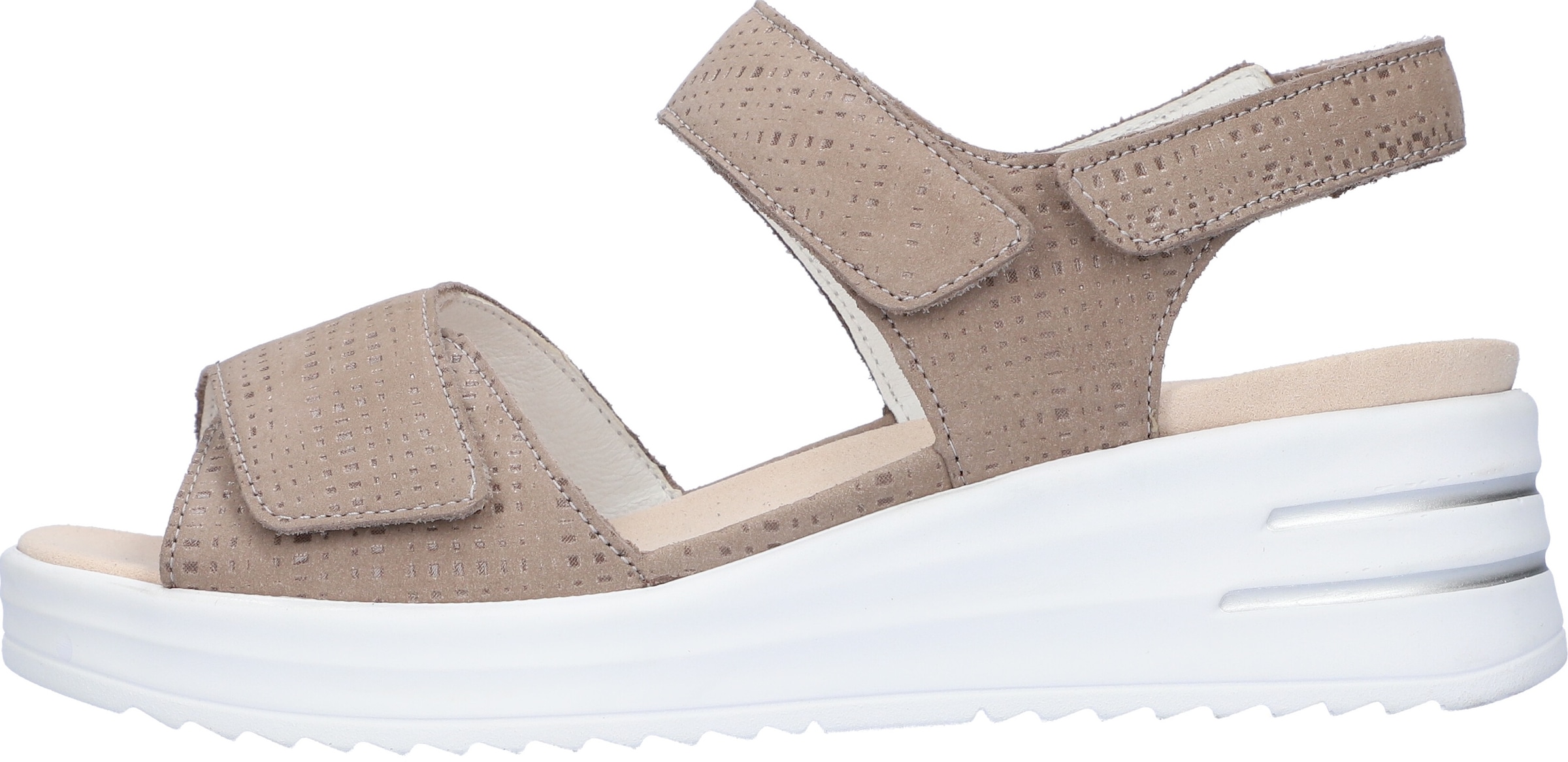 Waldläufer Keilsandalette »H-DINA«  , Sommerschuh, Sandale, Keilabsatz, in Komfortweite H (= sehr weit)