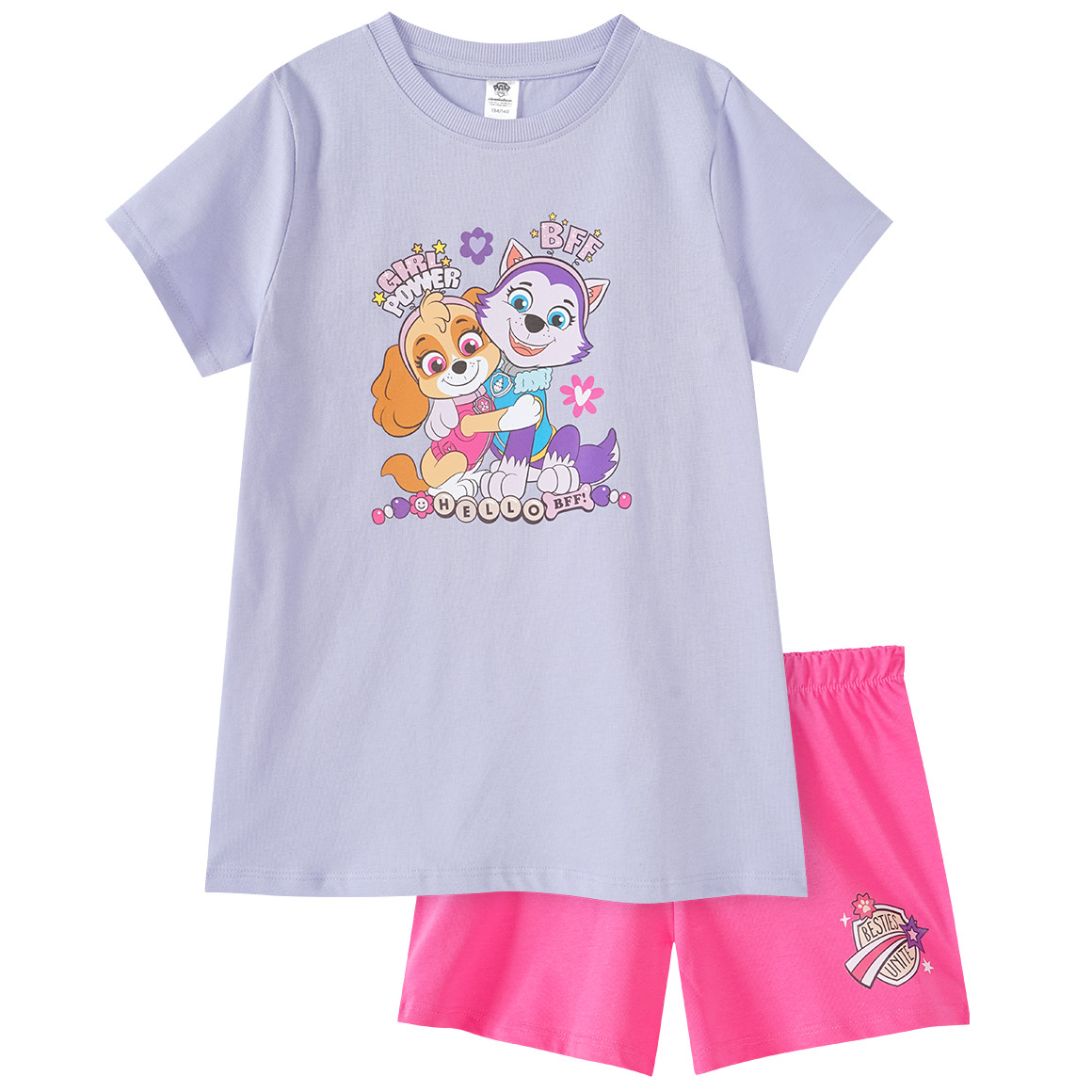 Topolino PAW Patrol Shorty mit Print helllila / pink