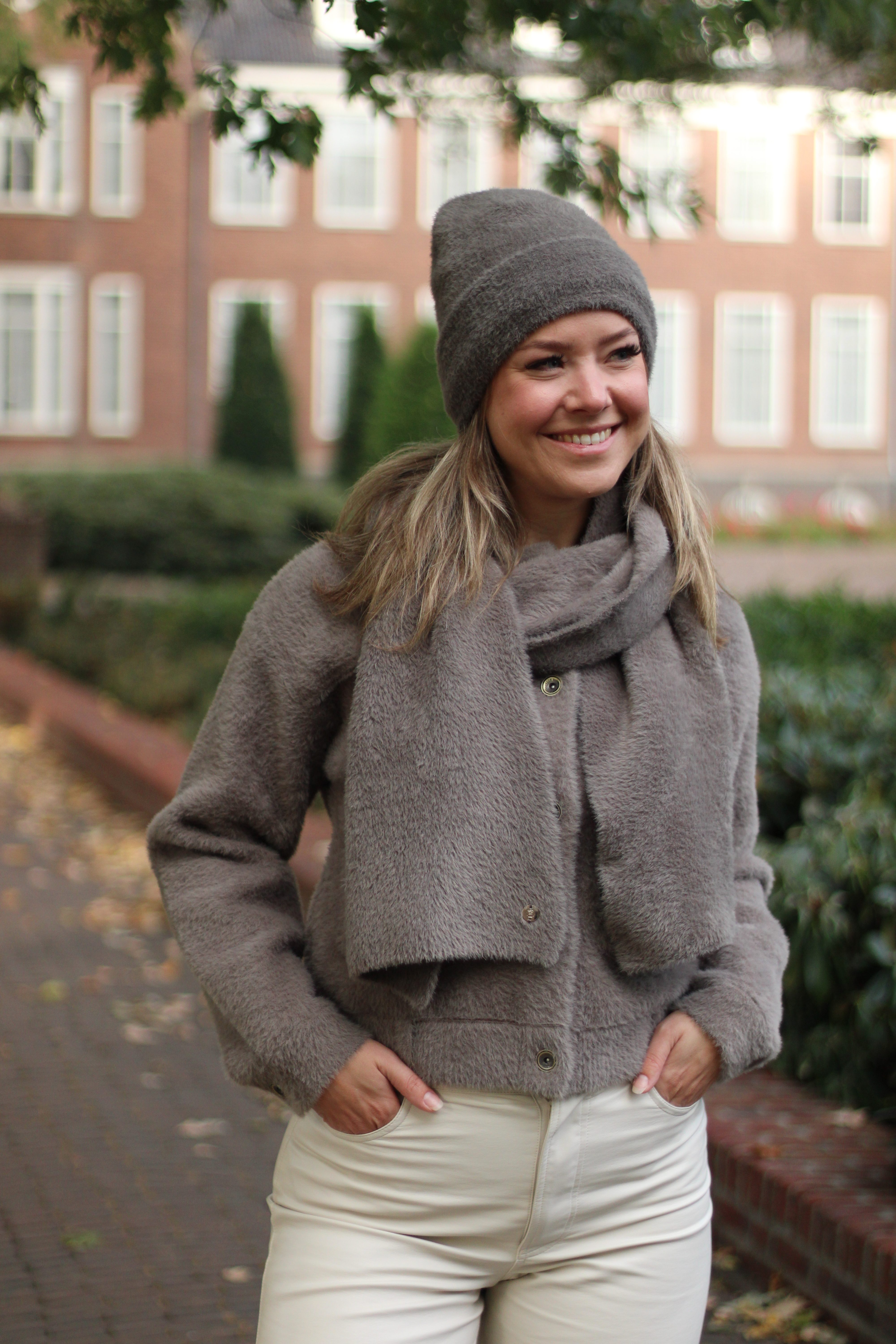Rino & Pelle - Nadine Knitted Beanie - Taupe
