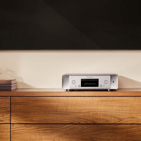 Marantz CD 50n – exclusieve CD-speler met HEOS-streaming Zilver