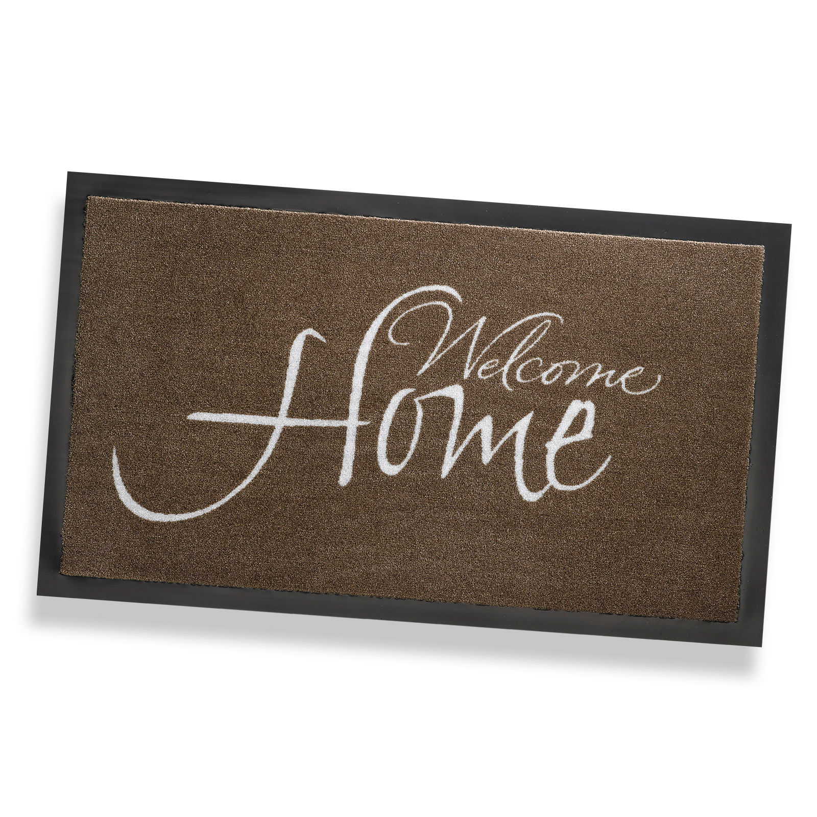 Fußmatte - braun - Welcome Home - 75x45 cm