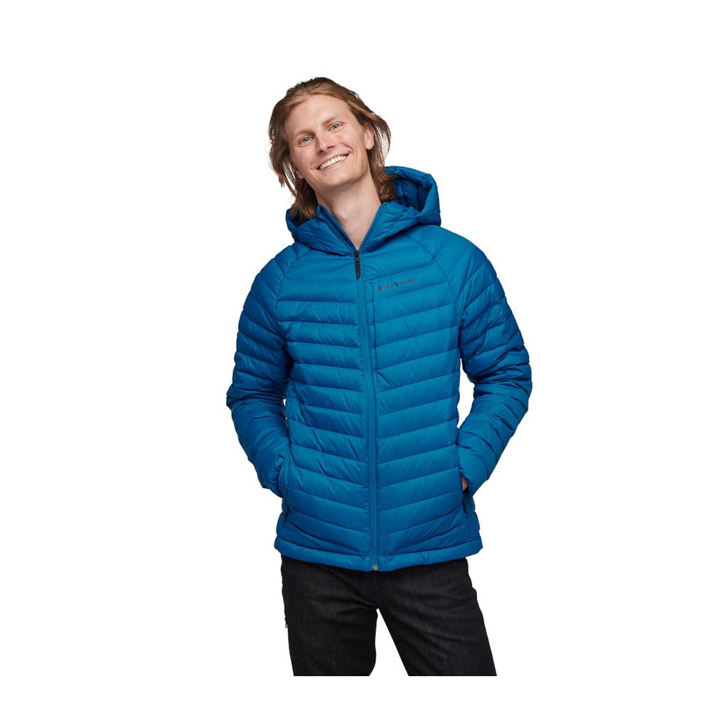 Black Diamond ACCESS DOWN HOODY - Doudoune Homme kingfisher