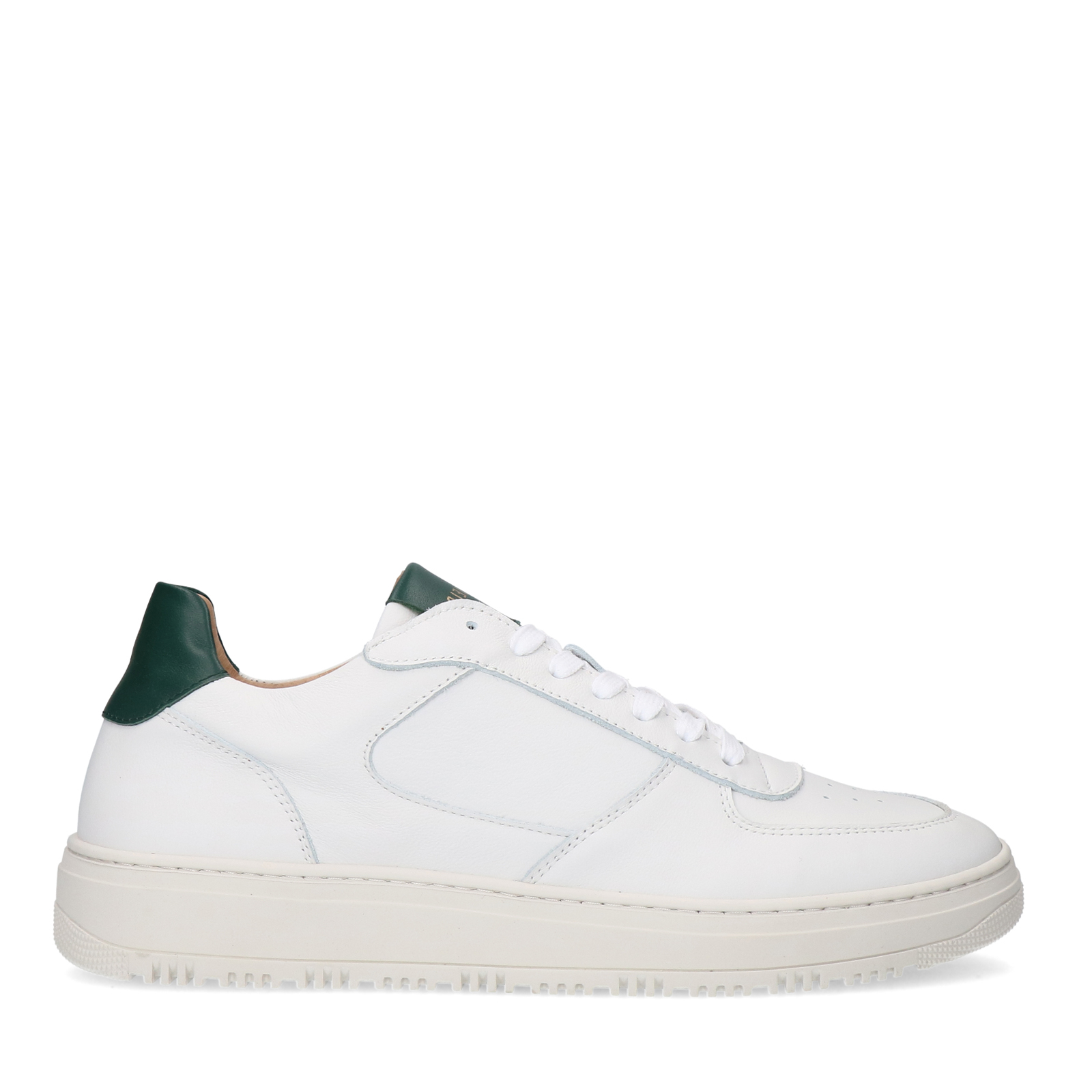 Witte leren sneakers