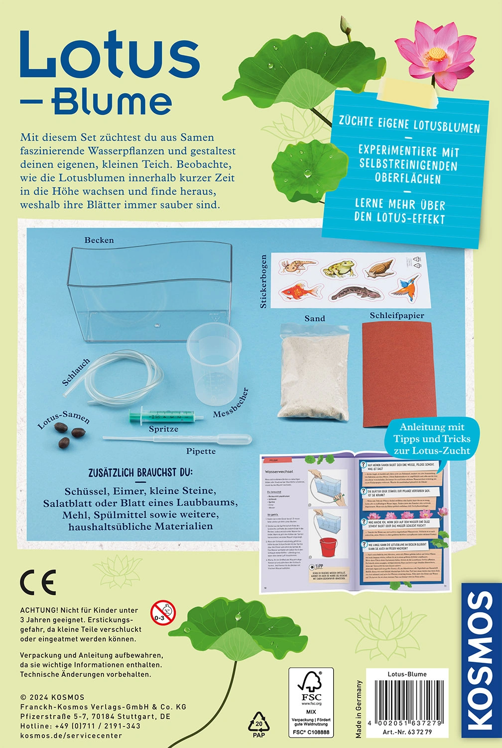 Experimentier-Set LOTUSBLUME