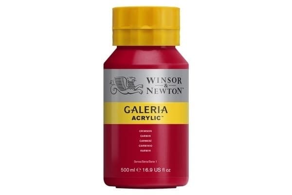 WINSOR Galeria Acrylic 500Ml Crimson 203