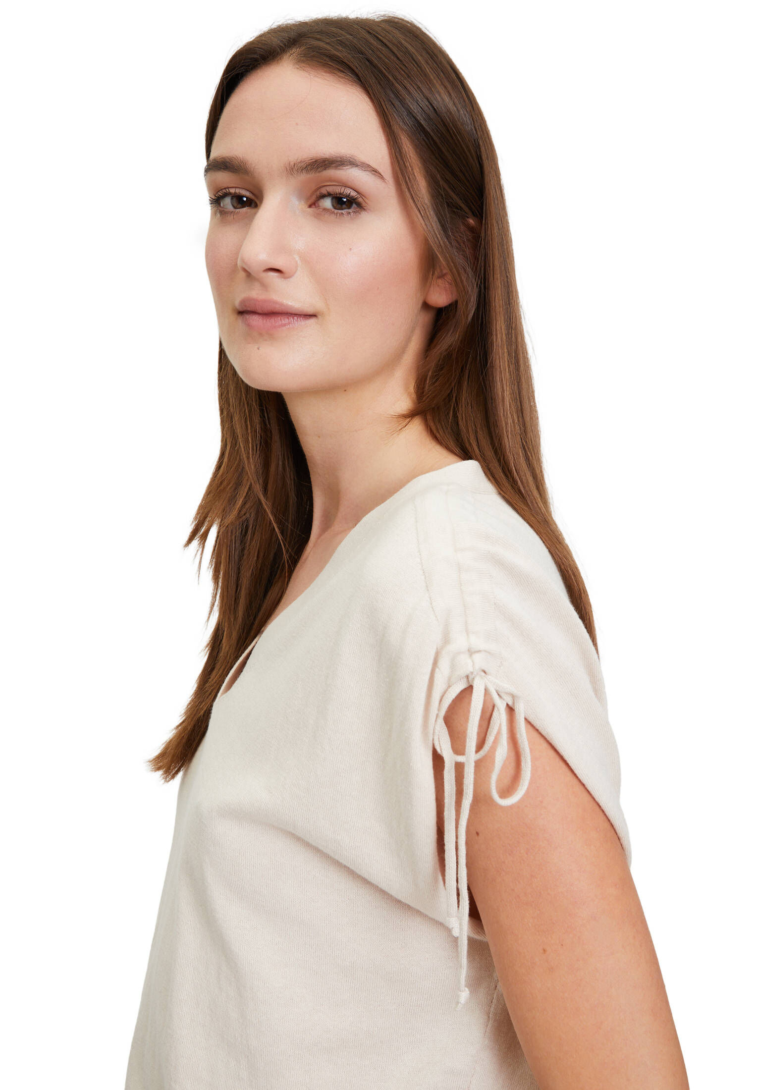 Betty & Co| Damen Feinstrickpullover ohne Arm