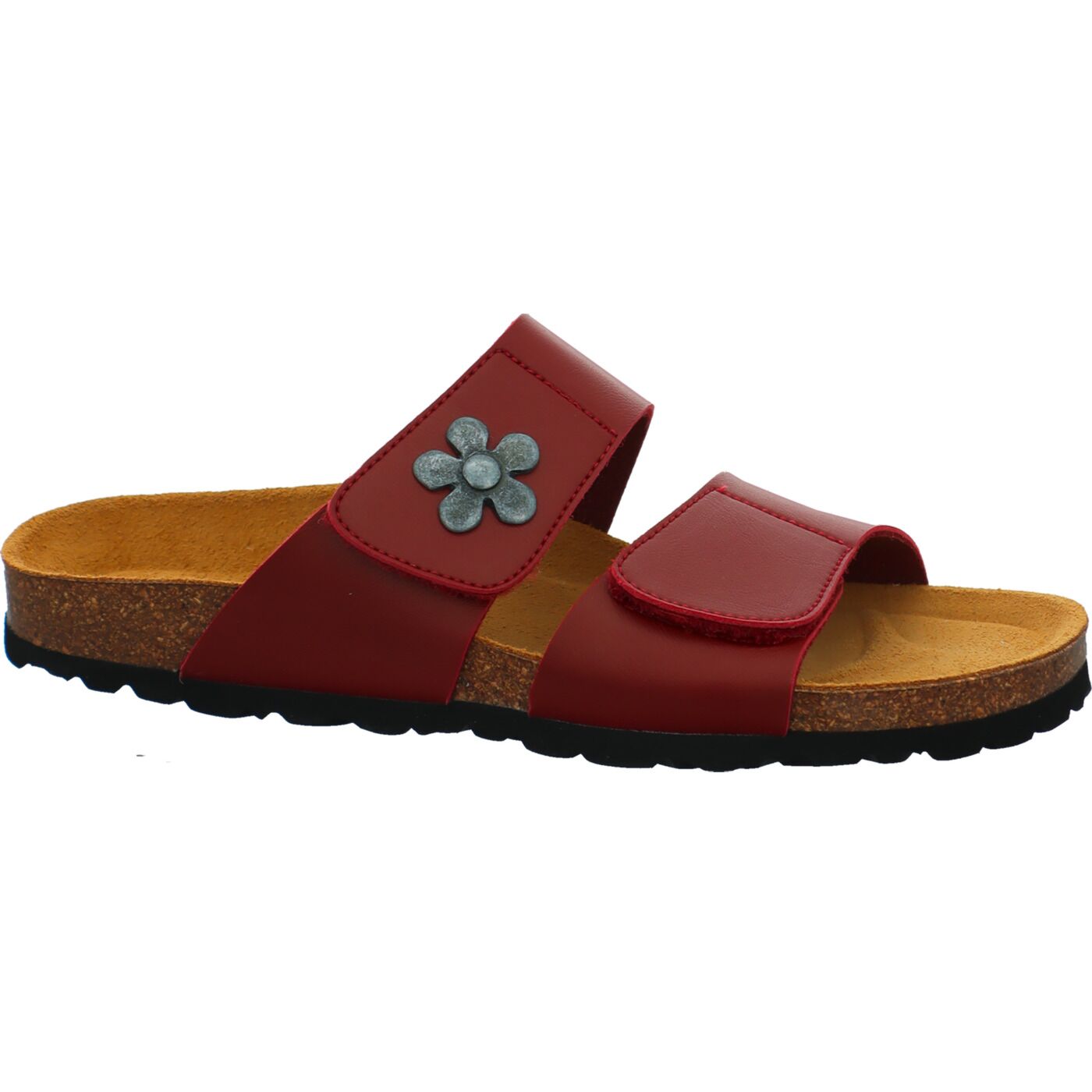 BelvidaPantolette 2-Klett «Blume»