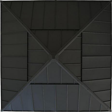 Stålpavillon pasu - 300cm x 300cm