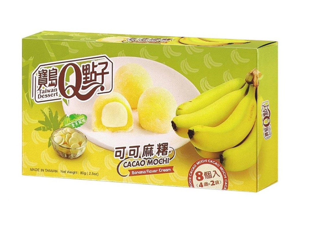 MOCHI TAIWAN DESSERT BANANA 80G