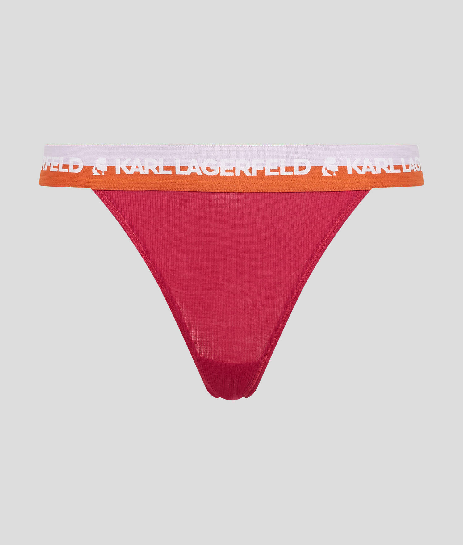 CULOTTE BRÉSILIENNE CÔTELÉE AVEC LOGO