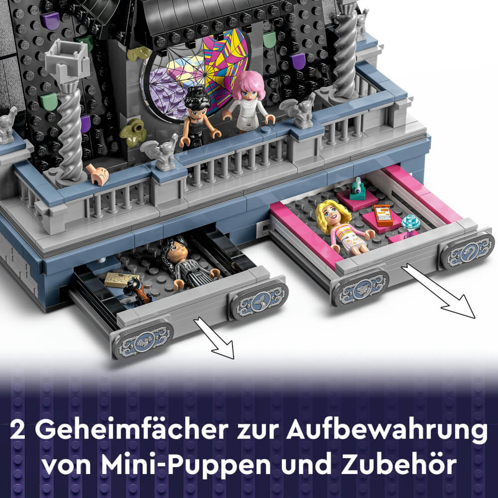 LEGO® Wednesday 76781 Wednesdays und Enids Zimmer im Studentenwohnheim
