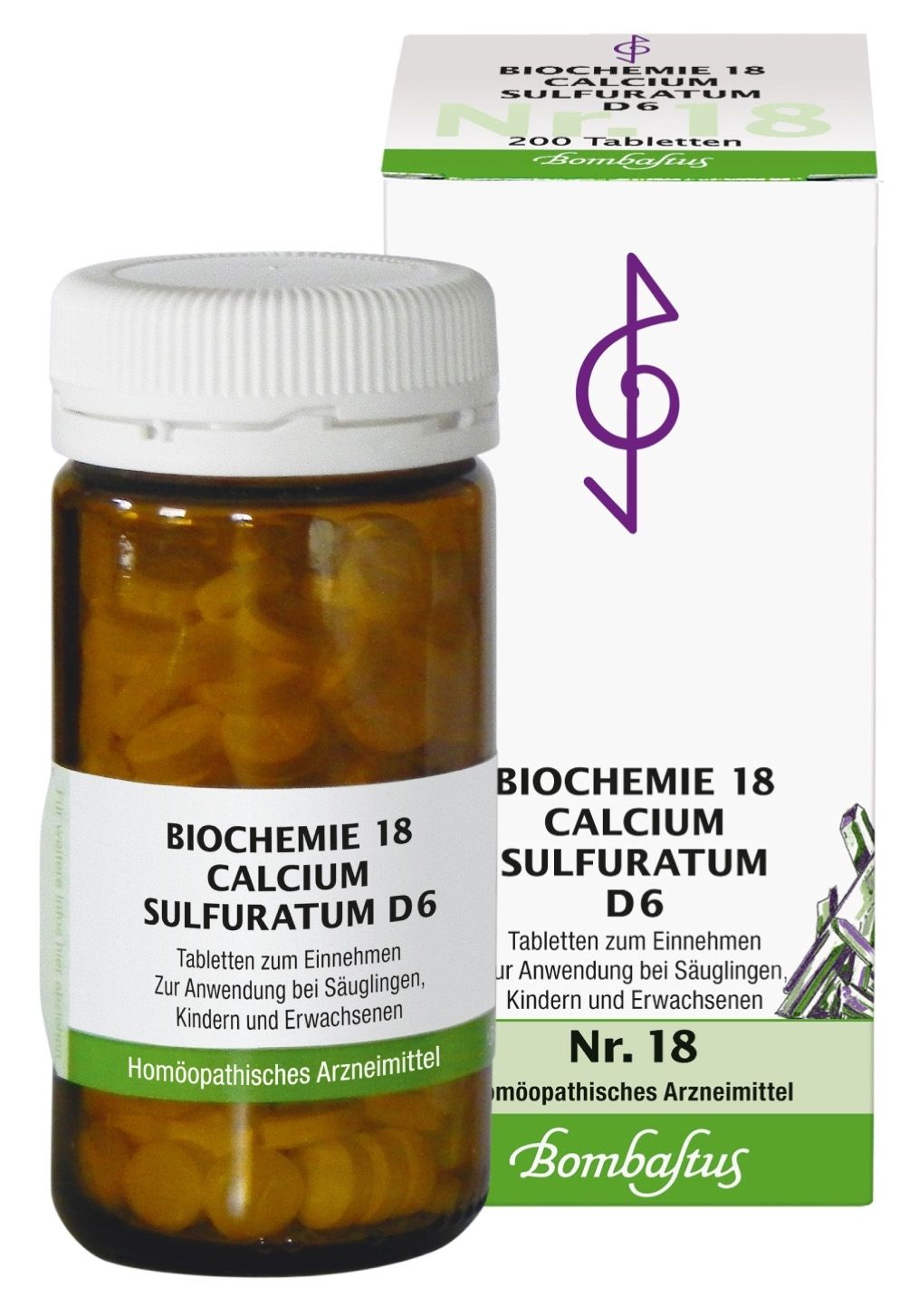 BIOCHEMIE 18 Calcium sulfuratum D 6