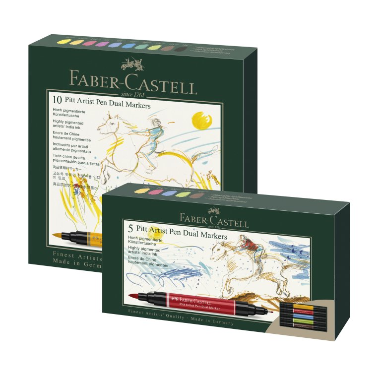 Faber-Castell Dual Marker Pitt Artist Pen, Set
