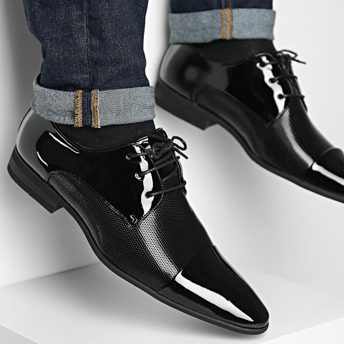 Chaussures De Ville Noir