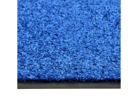 Paillasson lavable Bleu 40x60 cm