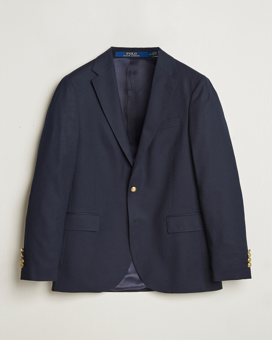 Polo Ralph Lauren Wool Garbadine Sportcoat Navy