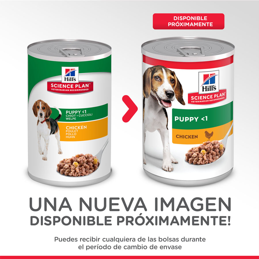 Hill's Science Plan Puppy Chicken Can para Cães