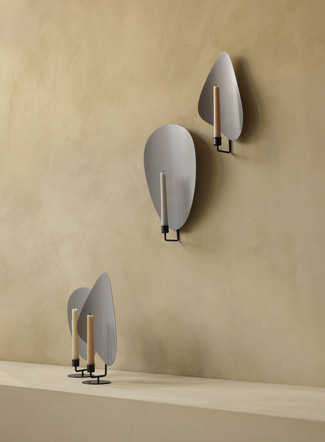 Audo Copenhagen Flambeau CH, H34, Wall, Bronzed Bra