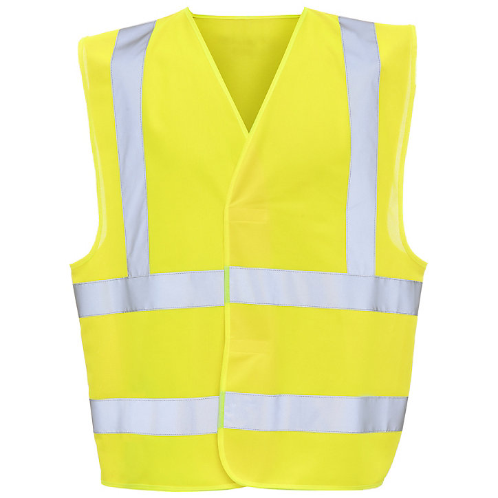 Gilet haute visibilité jaune taille L/XL