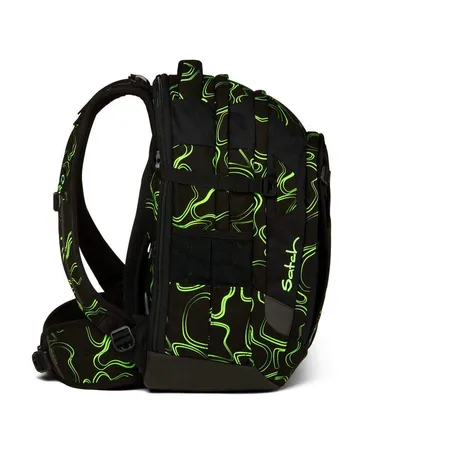 Satch MATCH Schulrucksack Green Supreme