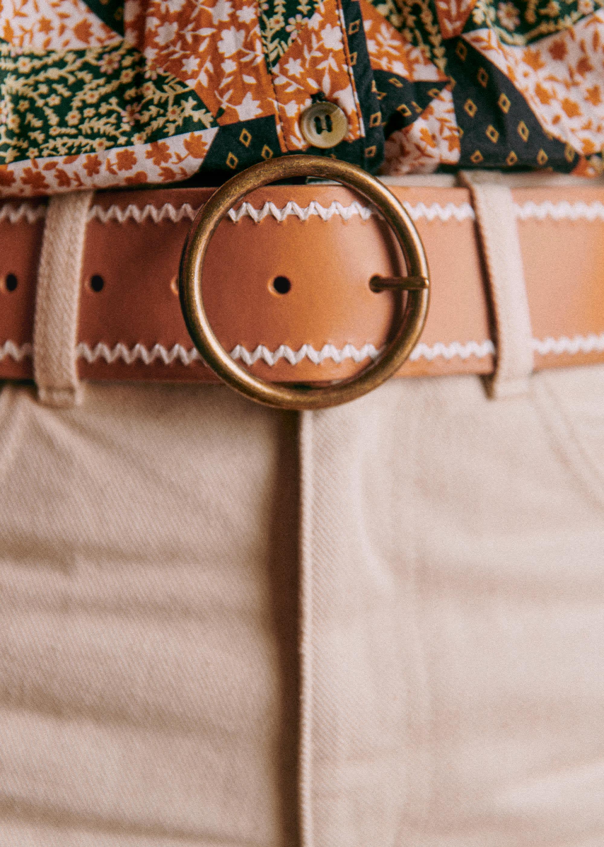 Ceinture Alicia - Naturel broderie - E-SHOP/CEINTURES 5905910