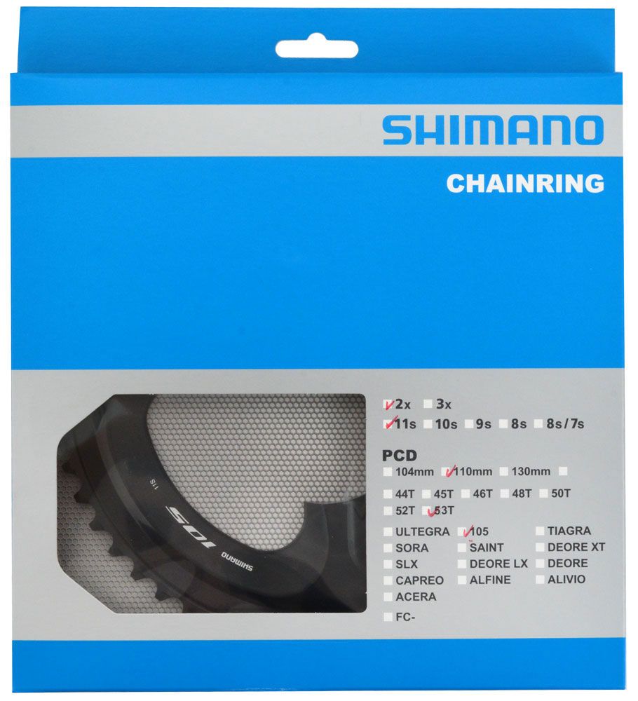 Shimano Kettenblatt für FC-R7000 53/39 Zähne kaufen | Bike-Discount
